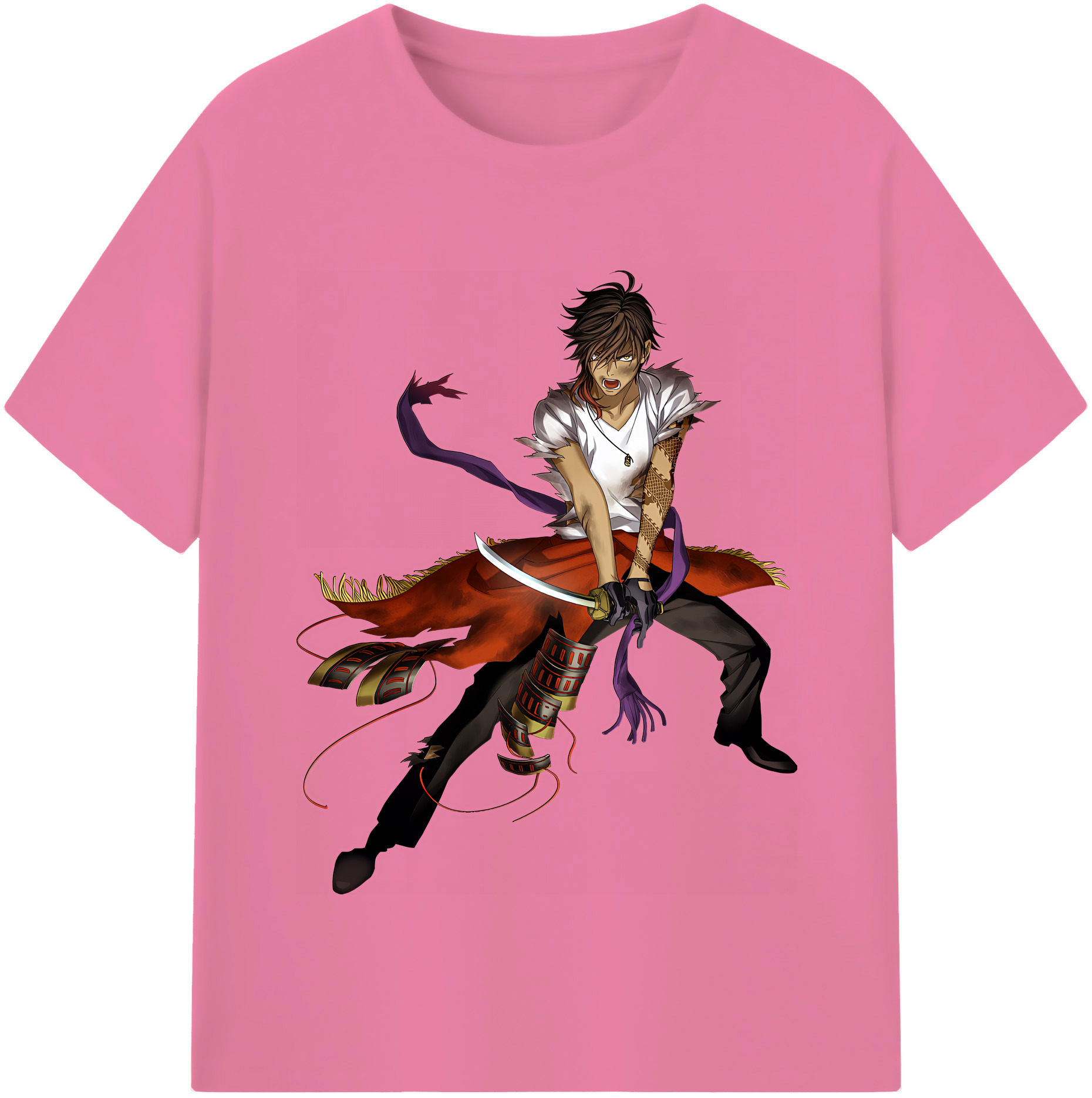 （画像用） 刀剣乱舞 Touken Ranbu 綿100％半袖Tシャツ（フロントプリント）